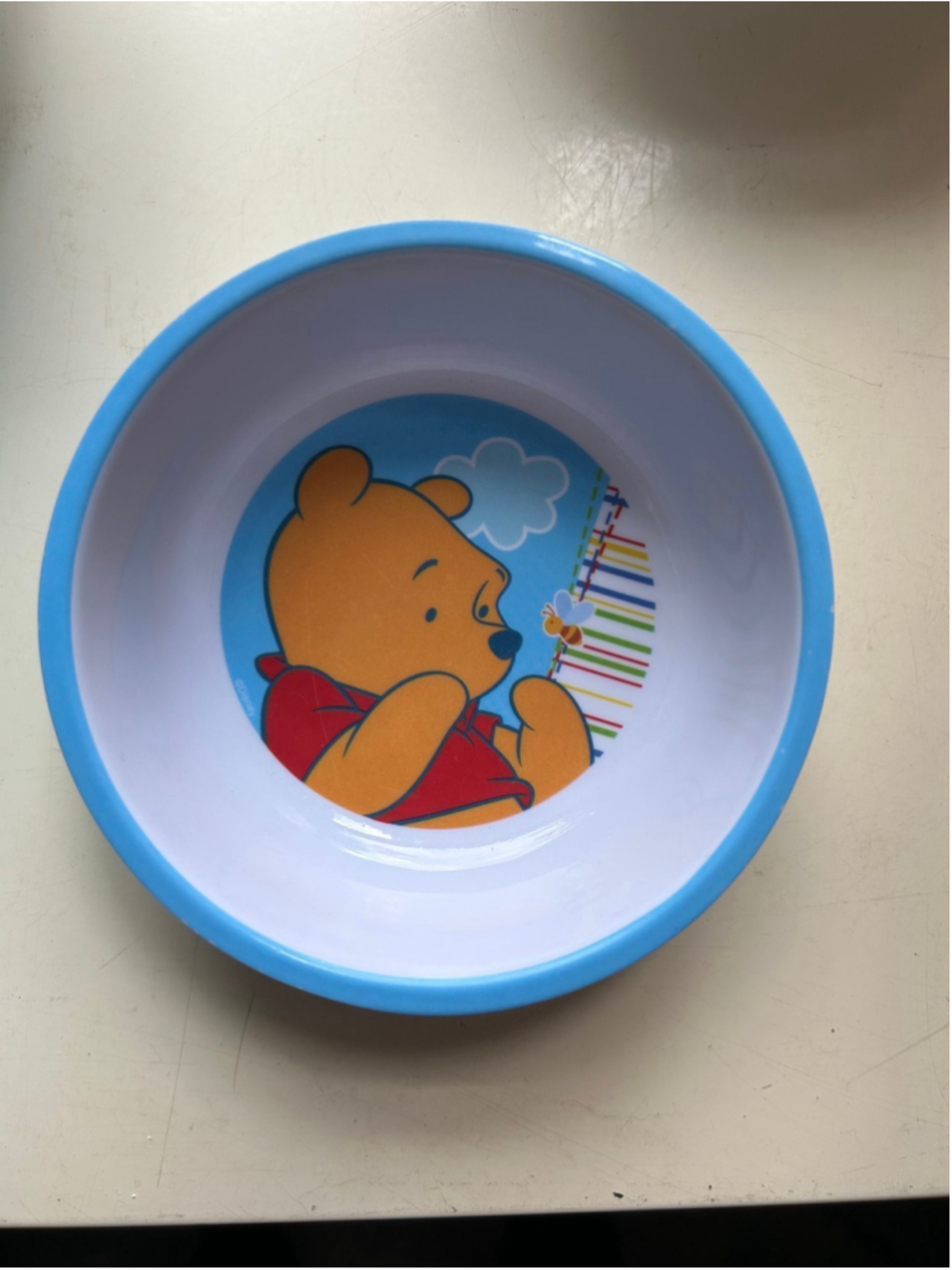 Vintage Winnie the Pooh Melamine Bowl
